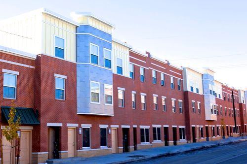 Tioga apartments red brick building